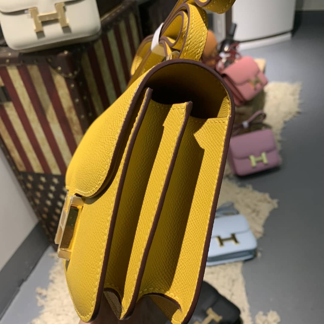 H**me5 Replica Constance Bag 18CM Epsom Leather