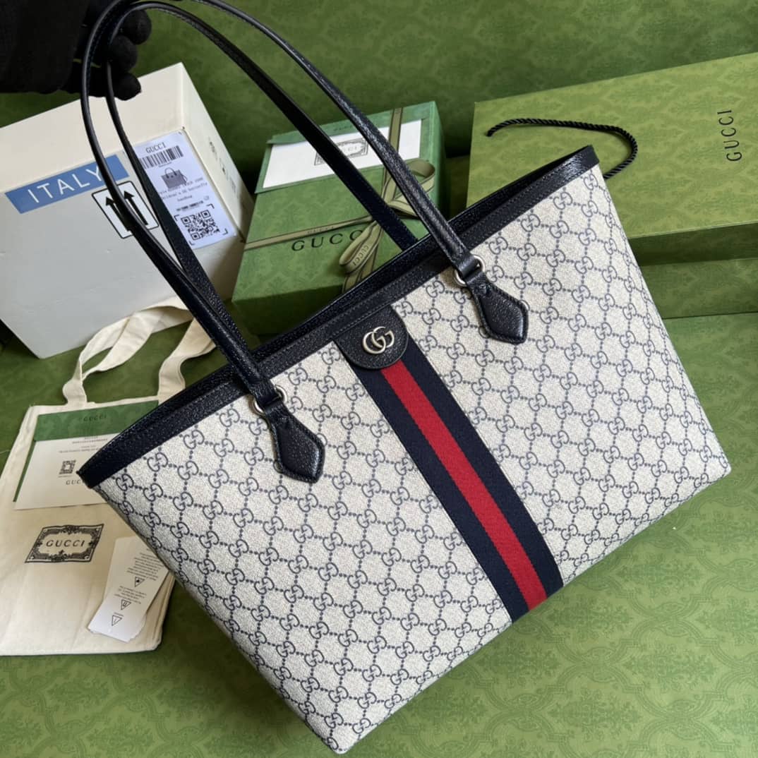 Gvc*1 Medium Ophidia Canvas Tote 631685 Replica