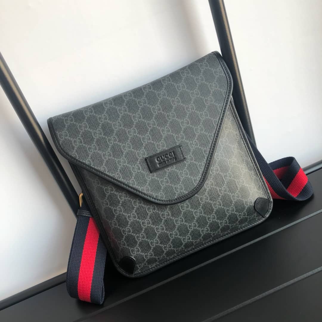Gvc*1 GG Svp*me Medium Messenger Bag Replica Black 598604
