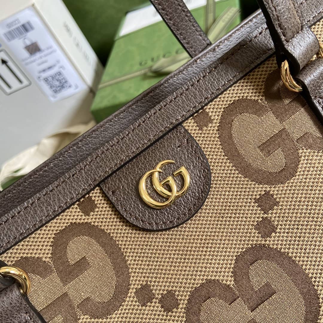 Gvc*1 Ophidia Jumbo GG Canvas Medium Tote Bag 631685 Replica