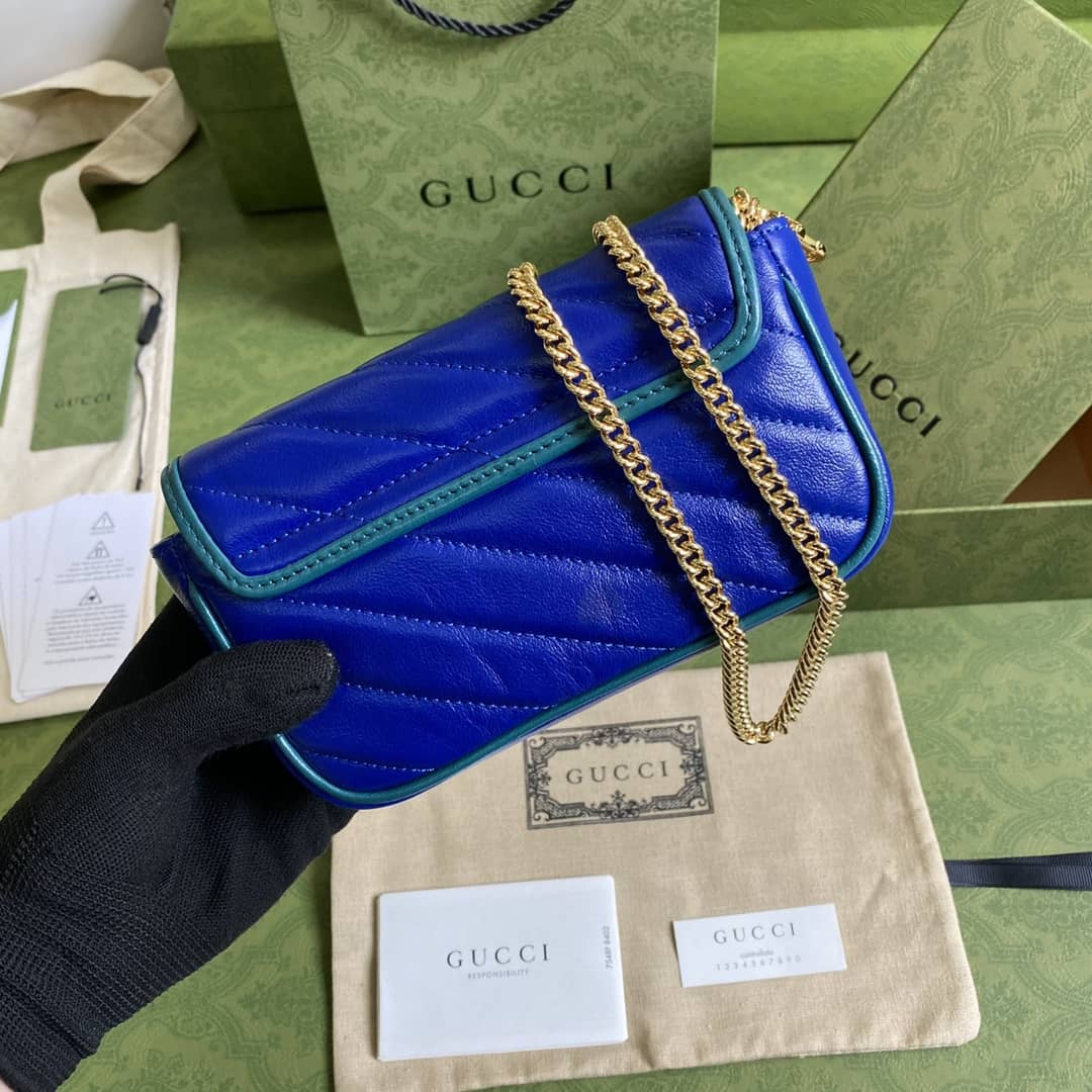 Gvc*1 Marmont GG Mini Chain Shoulder Bag Replica 574969