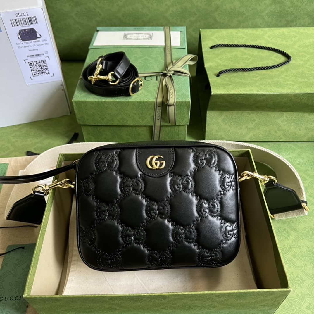 Gvc*1 GG Matelassé Leather Shoulder Crossbody Handbag 702234 Replica