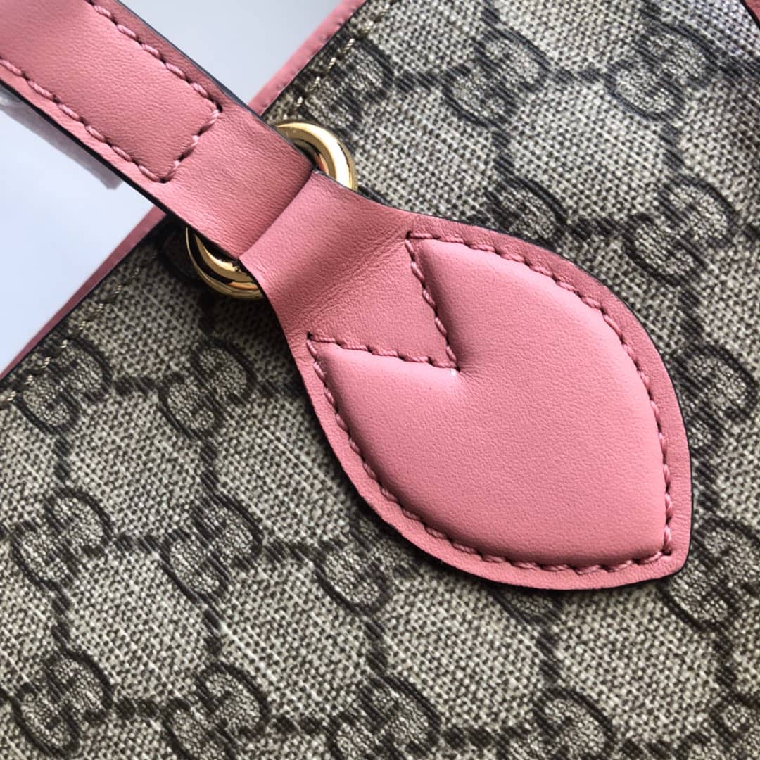 Gvc*1 Soft GG Svp*me Baby Changing Bag Replica Pink 457356