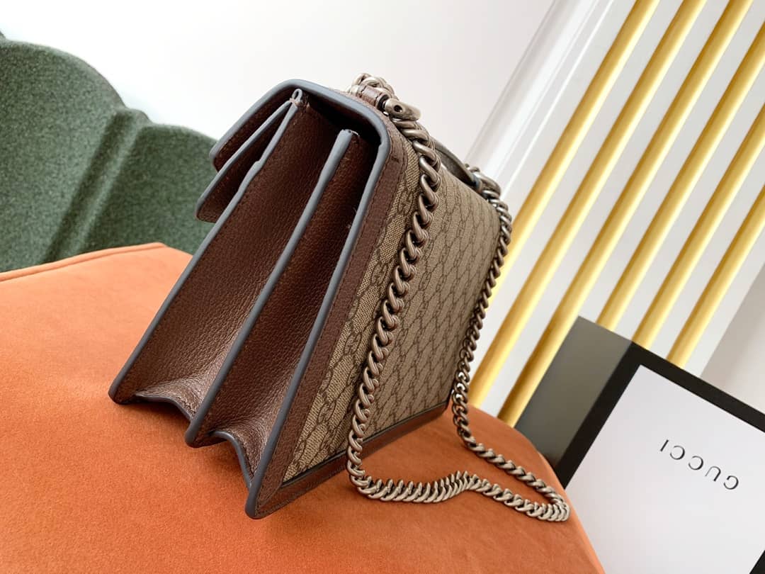Gvc*1 Dionysus GG Top Handle Bag Replica Brown 621512