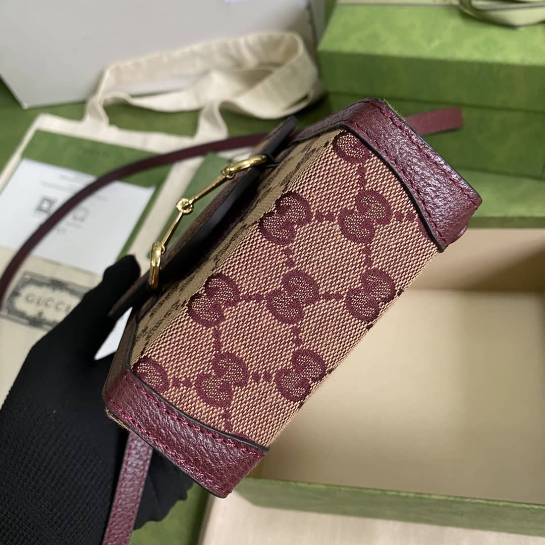 Gvc*1 1955 Horsebit Mini Phone Bag Replica 625615