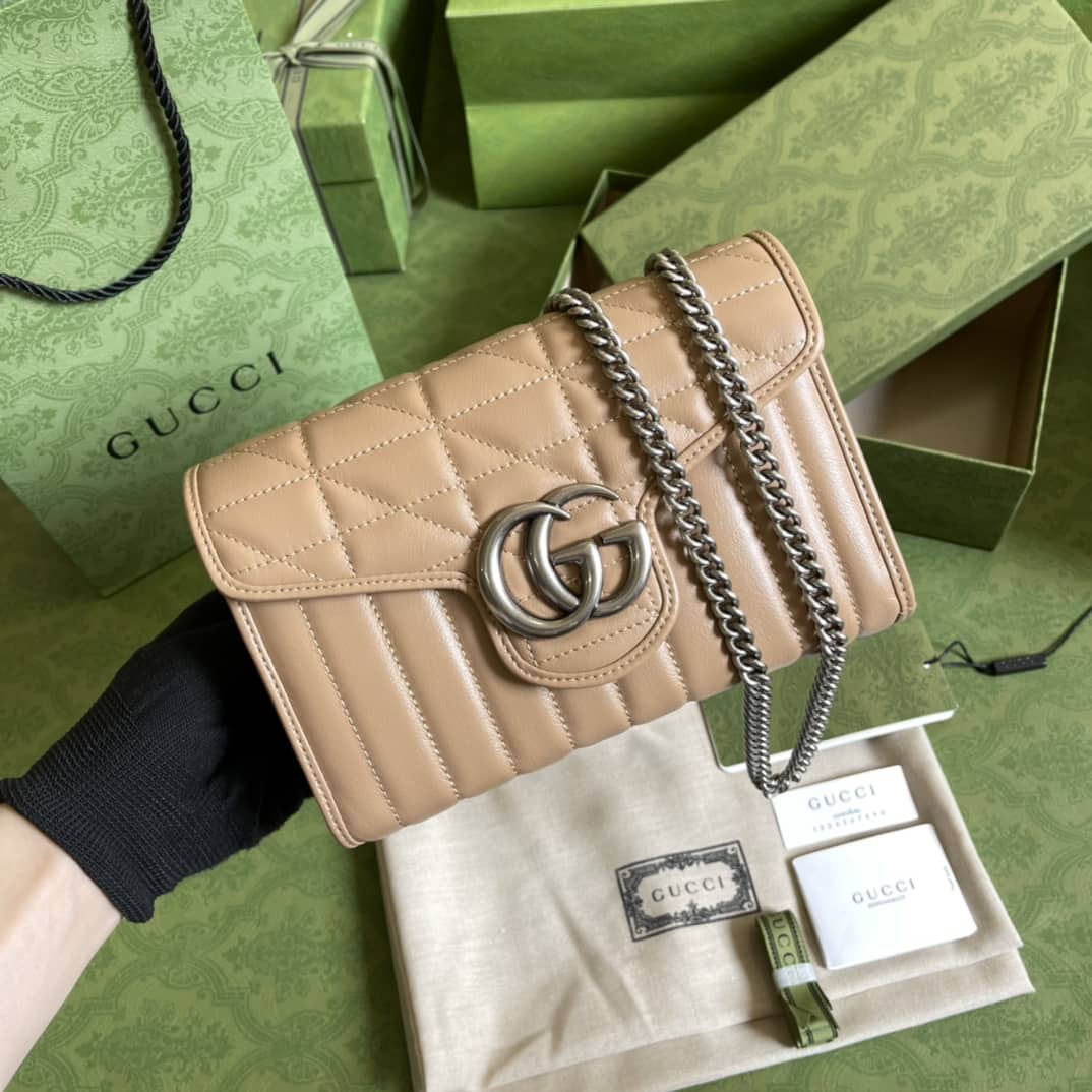 Gvc*1 Marmont GG Matelassé Mini Bag Replica 474575