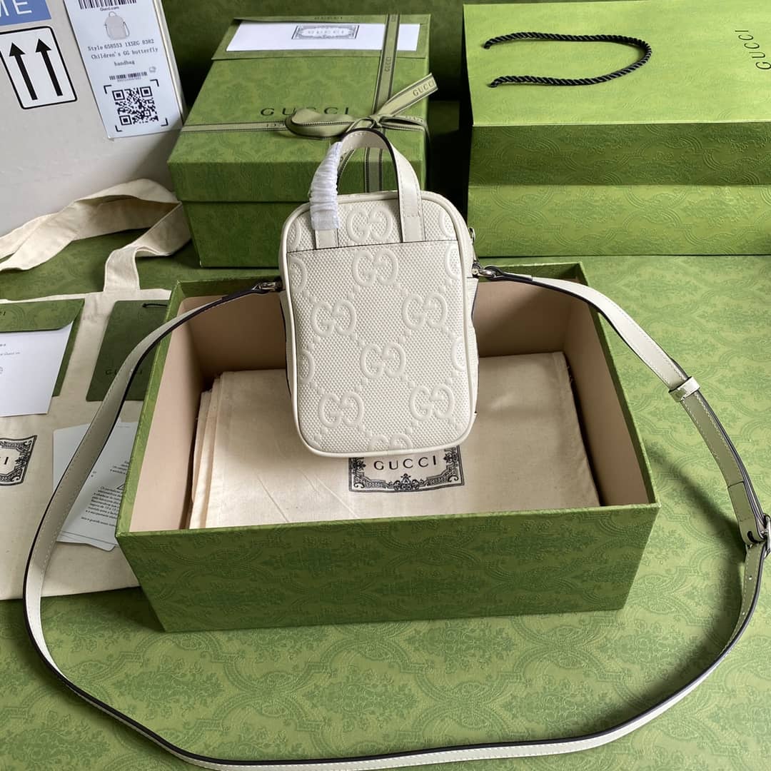 Gvc*1 GG Embossed Mini Bag Replica 658553