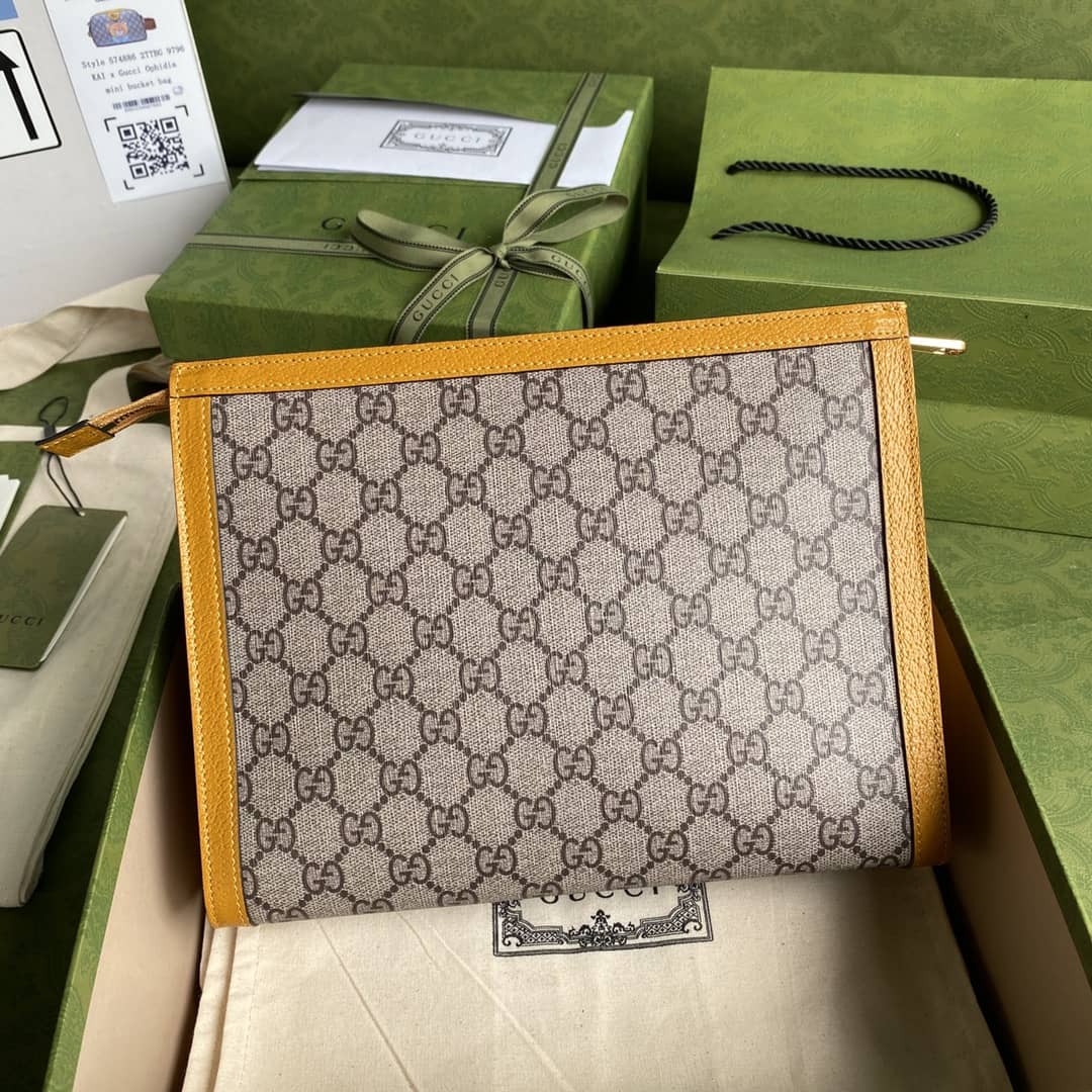 Gvc*1 Kai Svp*me Canvas Pouch Replica 660513