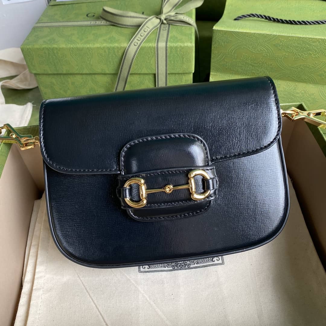 Gvc*1 1955 Horsebit Svp*me GG Canvas Mini Shoulder Bag Replica 658574