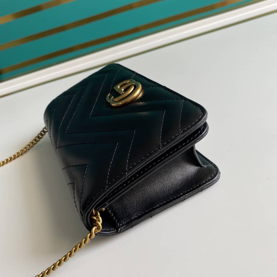 Gvc*1 Crossbody Dupe Marmont GG Matelassé 488426