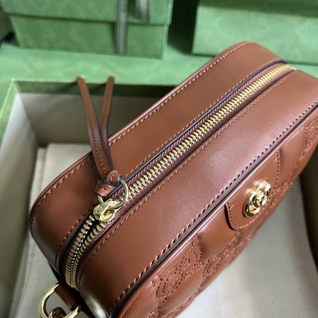 Gvc*1 GG Matelassé Leather Shoulder Crossbody Handbag 702234 Replica