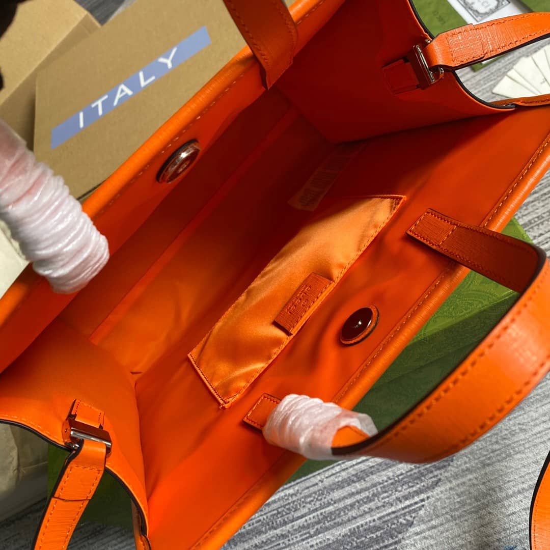 Gvc*1 Svp*me Canvas Children Yuko Higuchi Tote Replica Orange 630542