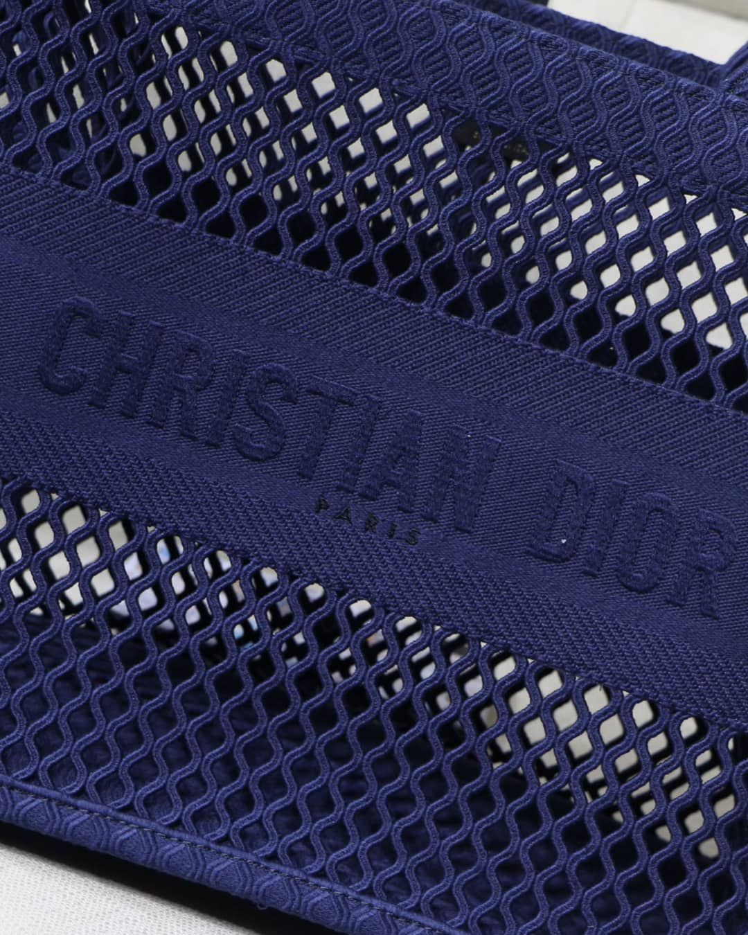 Chr1st1an D10r Mesh Book Tote Bag