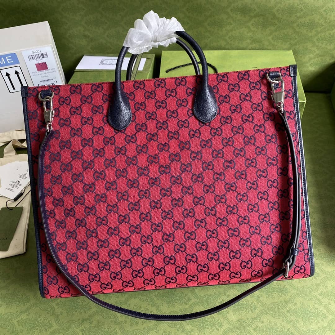 Gvc*1 GG Multicolor Large Tote Replica 659980