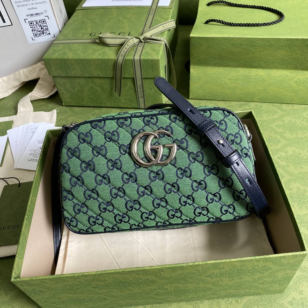 Gvc*1 Marmont Dupe GG Small Matelassé Shoulder Bag Replica 447632