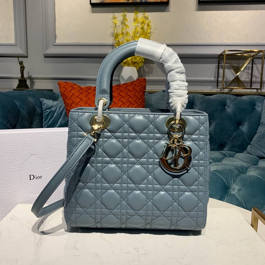 Chr1st1an D10r Lady D10r 24CM Replica Bag