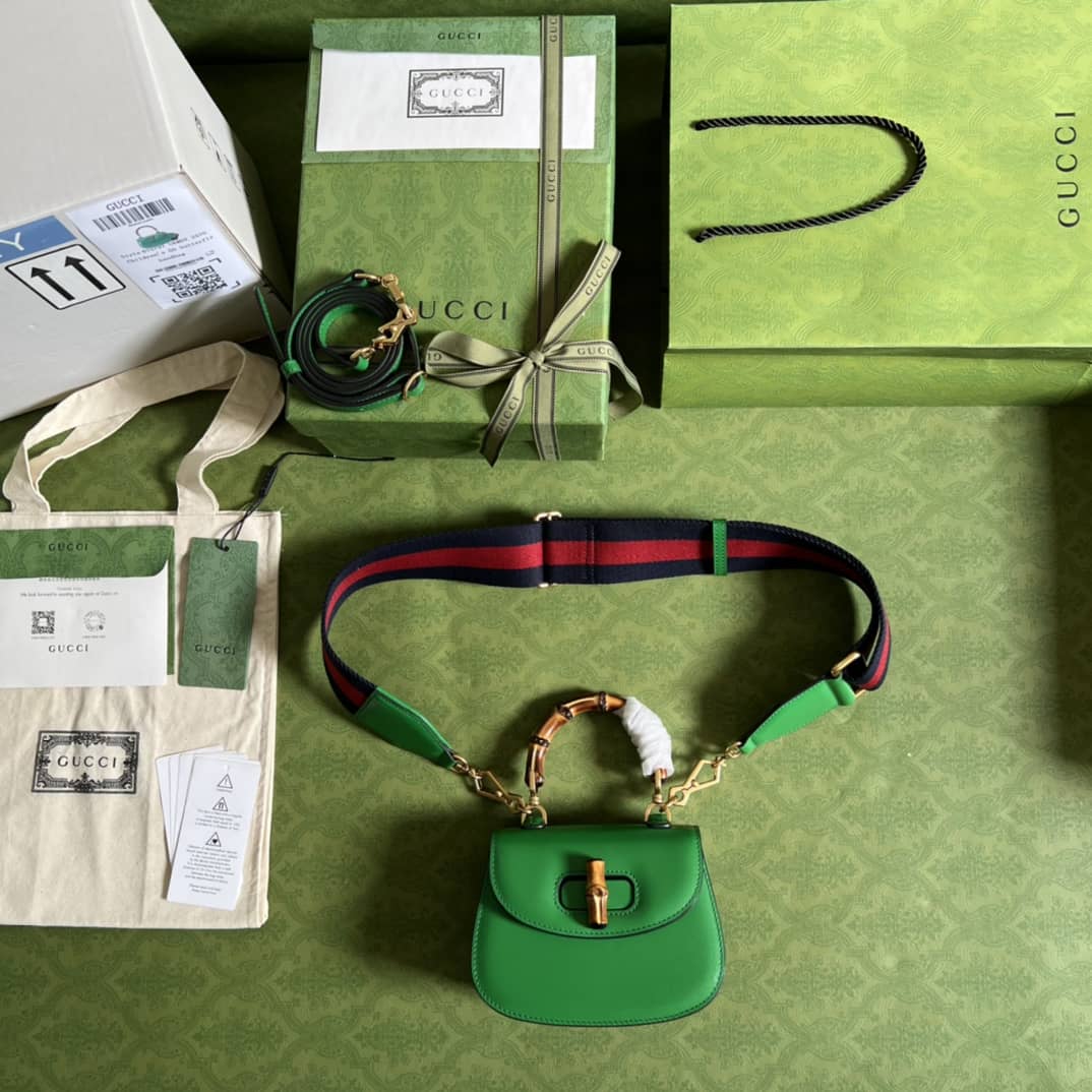 Gvc*1 Bamboo Mini Top Handle Bag Replica 686864