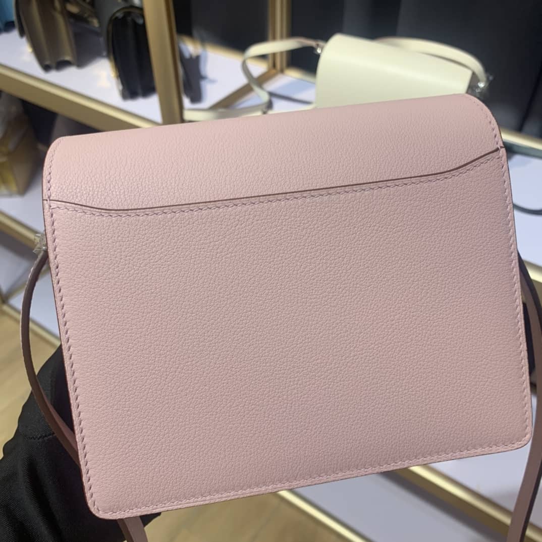 H**me5 Roulis Mini Sac Evercolor Calfskin Leather Crossbody Bag