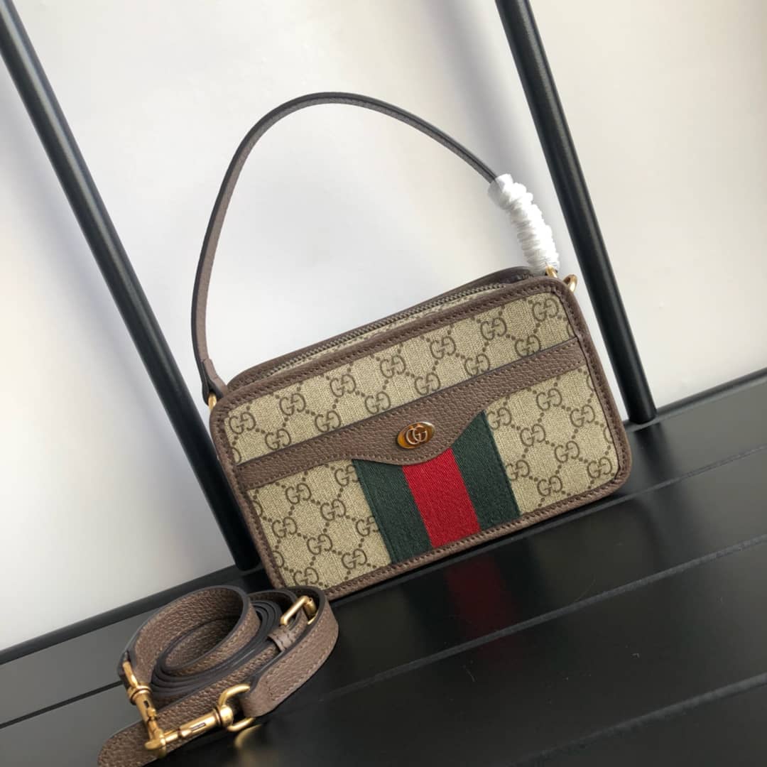 Gvc*1 Svp*me Leather Ophidia GG Camera Bag Replica 598130