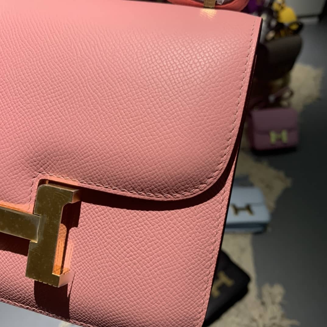 H**me5 Replica Constance Bag 18CM Epsom Leather