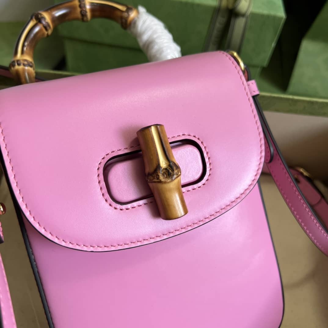 Gvc*1 Bamboo Mini Crossbody Handbag 702106 Replica