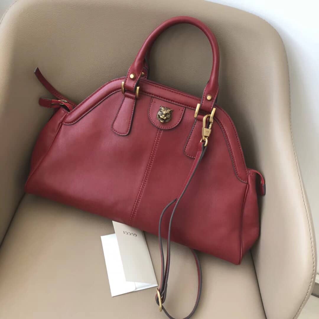 Gvc*1 ReBelle Medium Top Handle Bag Replica Red 516459