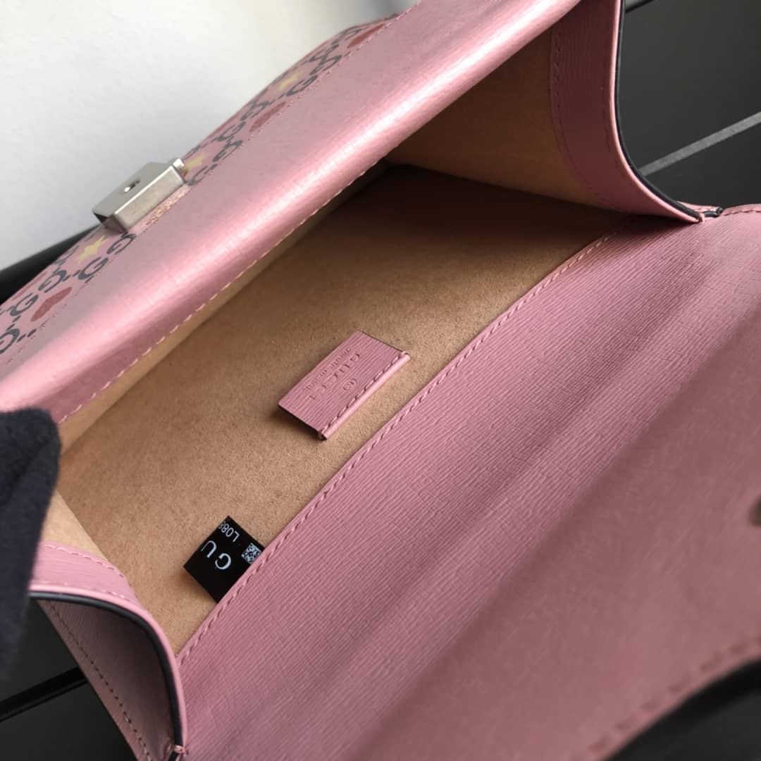 Gvc*1 GG Svp*me Dionysus 2way Mini Chain Shoulder Bag Replica Pink 421970