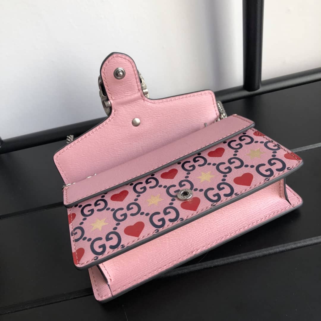 Gvc*1 Dionysus GG Svp*me S*per Mini Bag Replica Pink 476432
