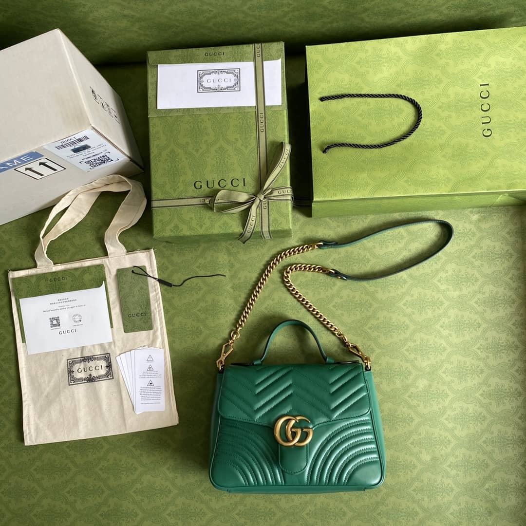 Gvc*1 Crossbody Dupe GG Marmont Small Top Handle 498110