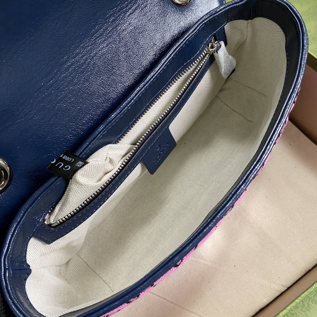 Gvc*1 Marmont GG Small matelassé Shoulder Bag Replica 443497