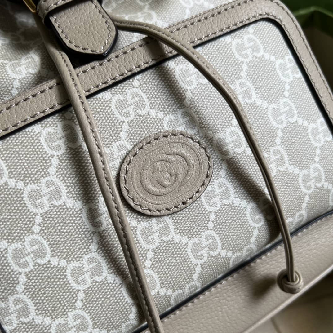 Gvc*1 Backpack With Interlocking G White 674147 Replica