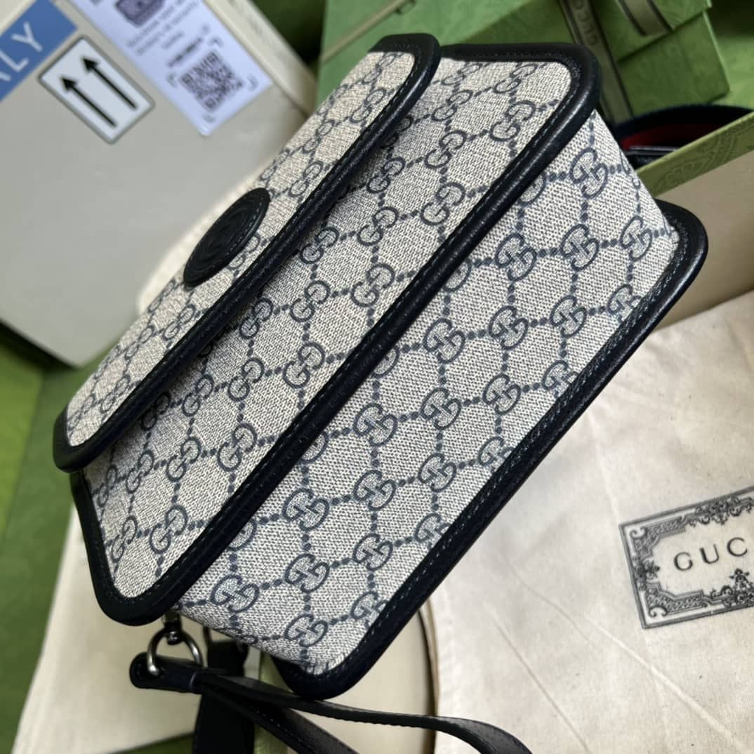 Gvc*1 Messenger Bag With Interlocking G 674164 Replica