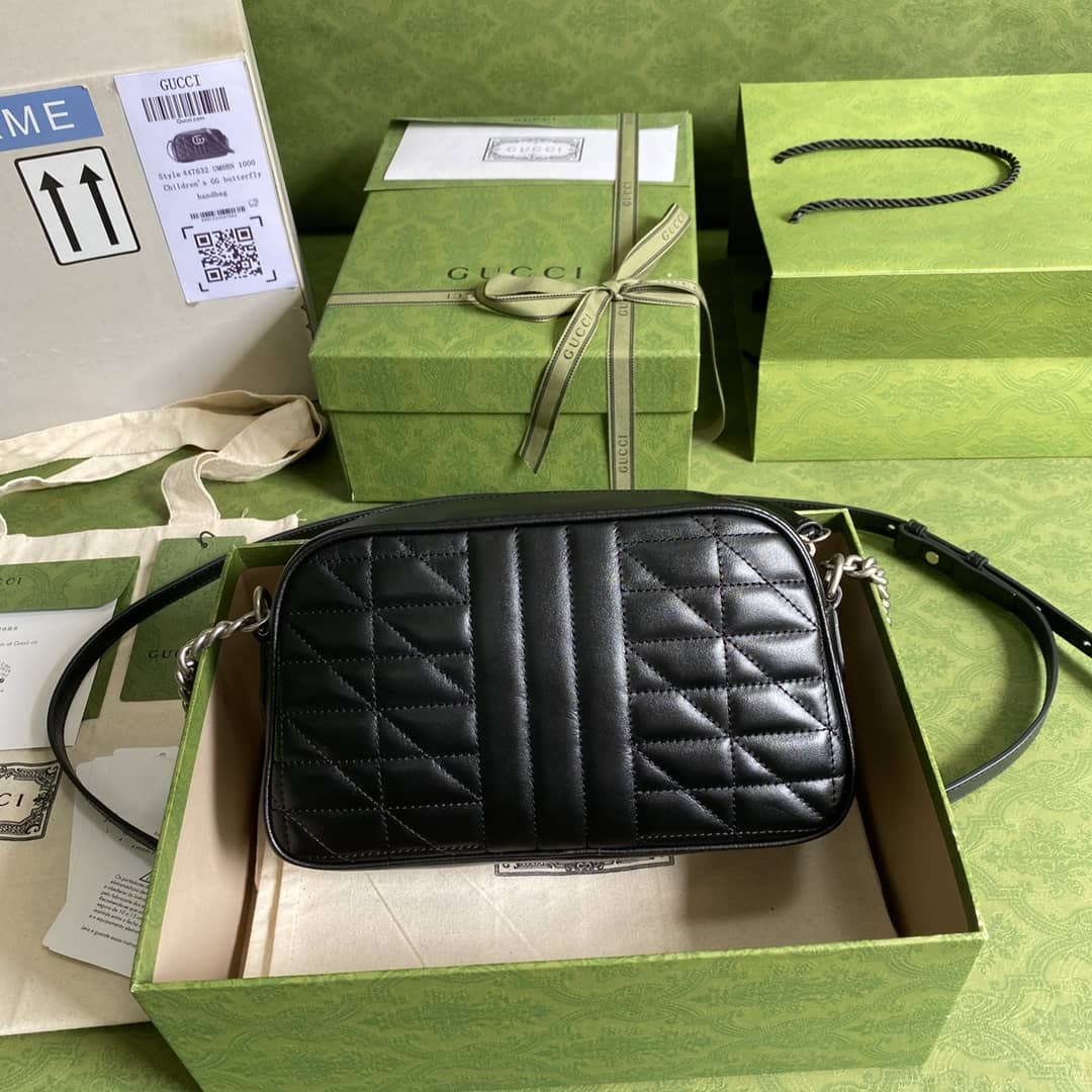 Gvc*1 Marmont Dupe GG Small Matelassé Shoulder Bag Replica 447632