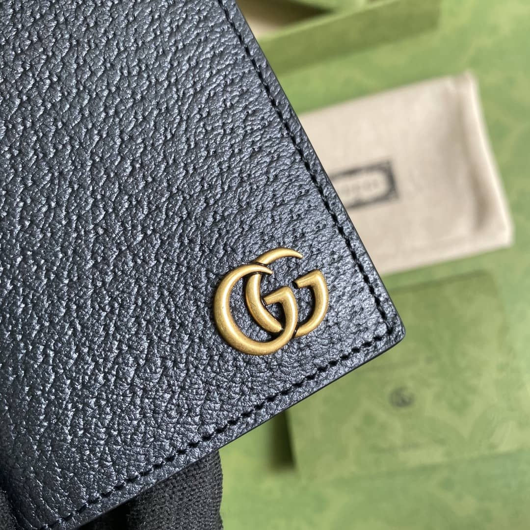 Gvc*1 GG Marmont Card Case Wallet Replica 547075