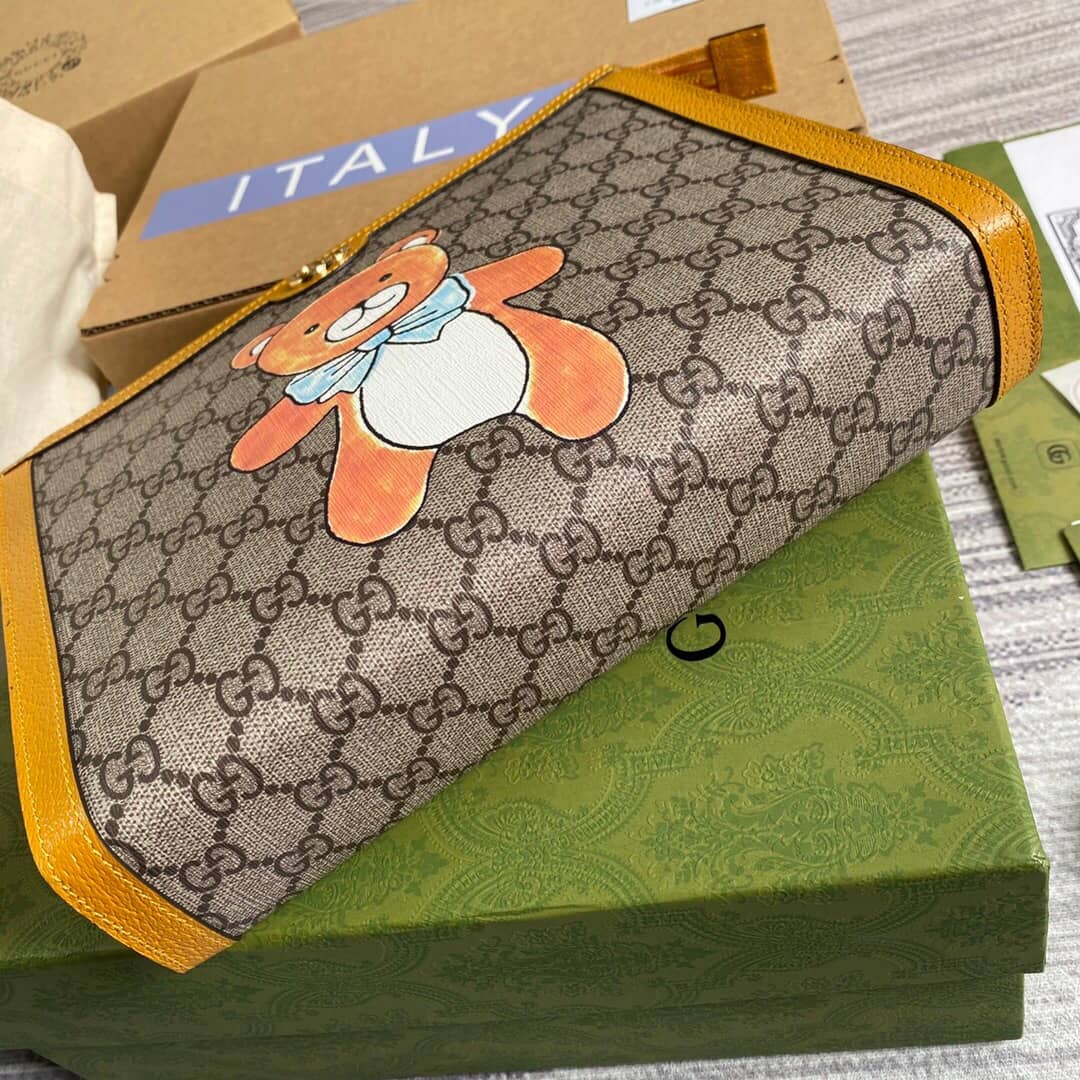 Gvc*1 Kai GG Bear Clutch Replica Purse 660513