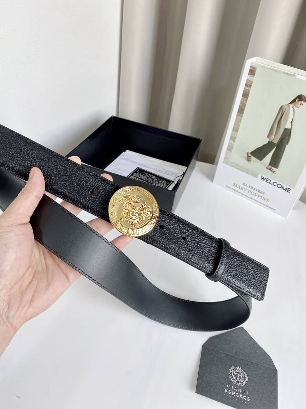 Wholesale Versace Logo Belt 38mm