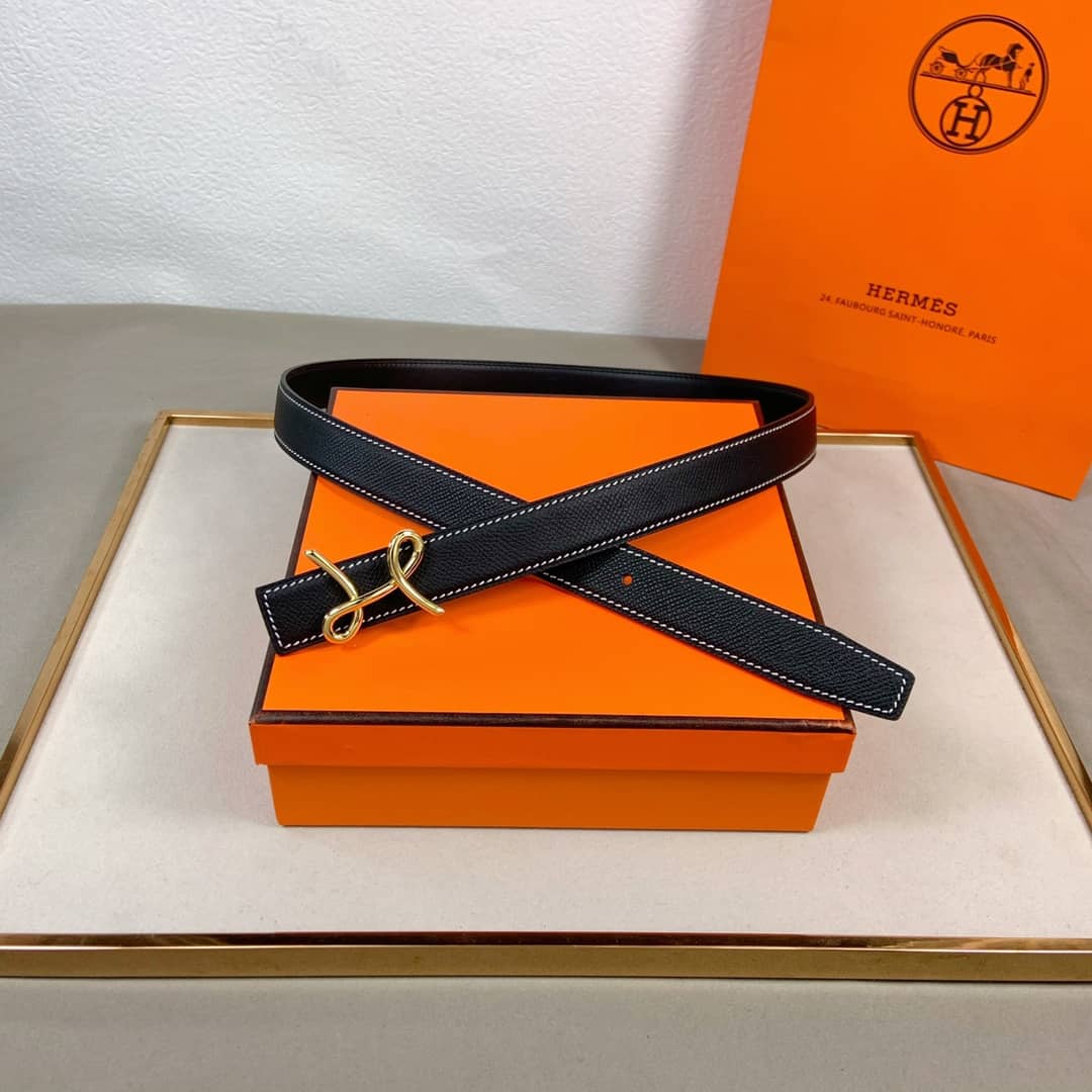 Replica H**me5 Buckle Belt 24mm For Lady