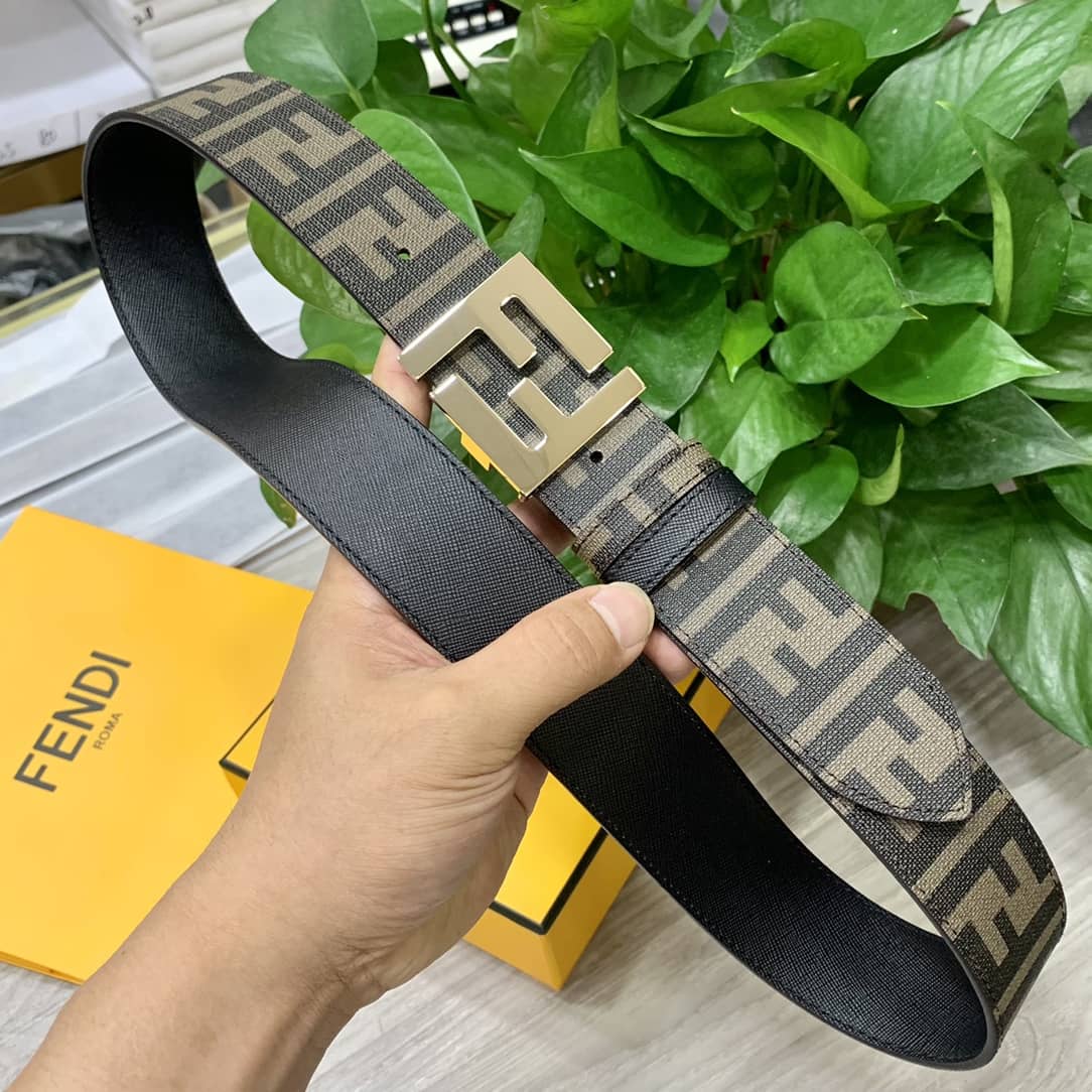 Fake F**di Logo Belt 39mm