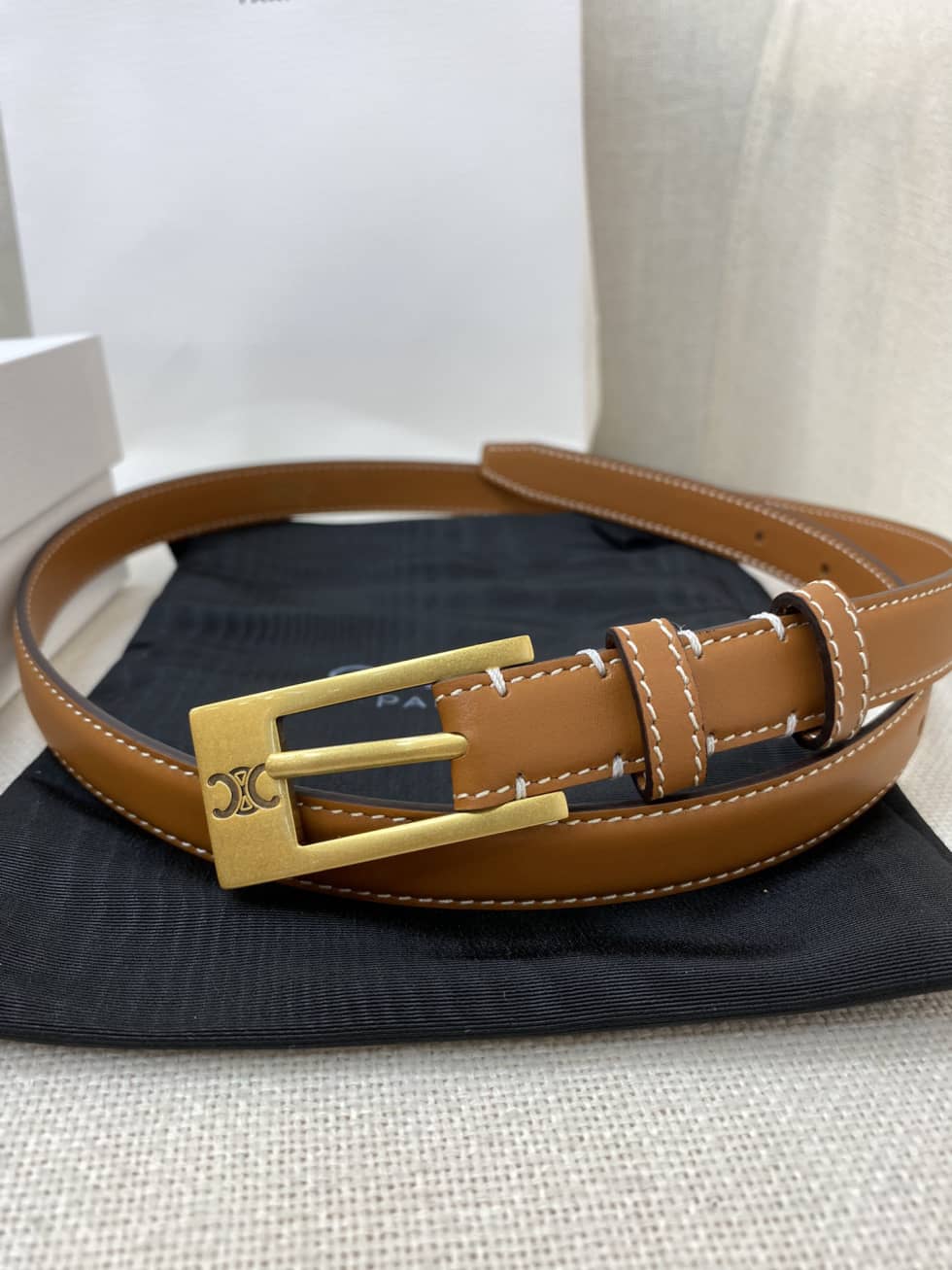 Ce1i*e Belt Dupe AAA+ Belt 18mm For Lady