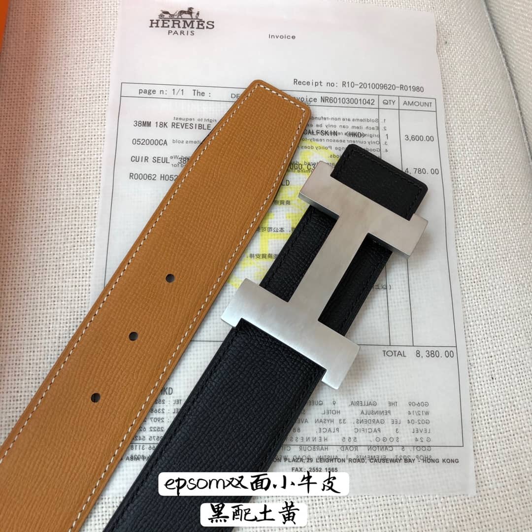 Designer H**me5 Classic Belt 38mm
