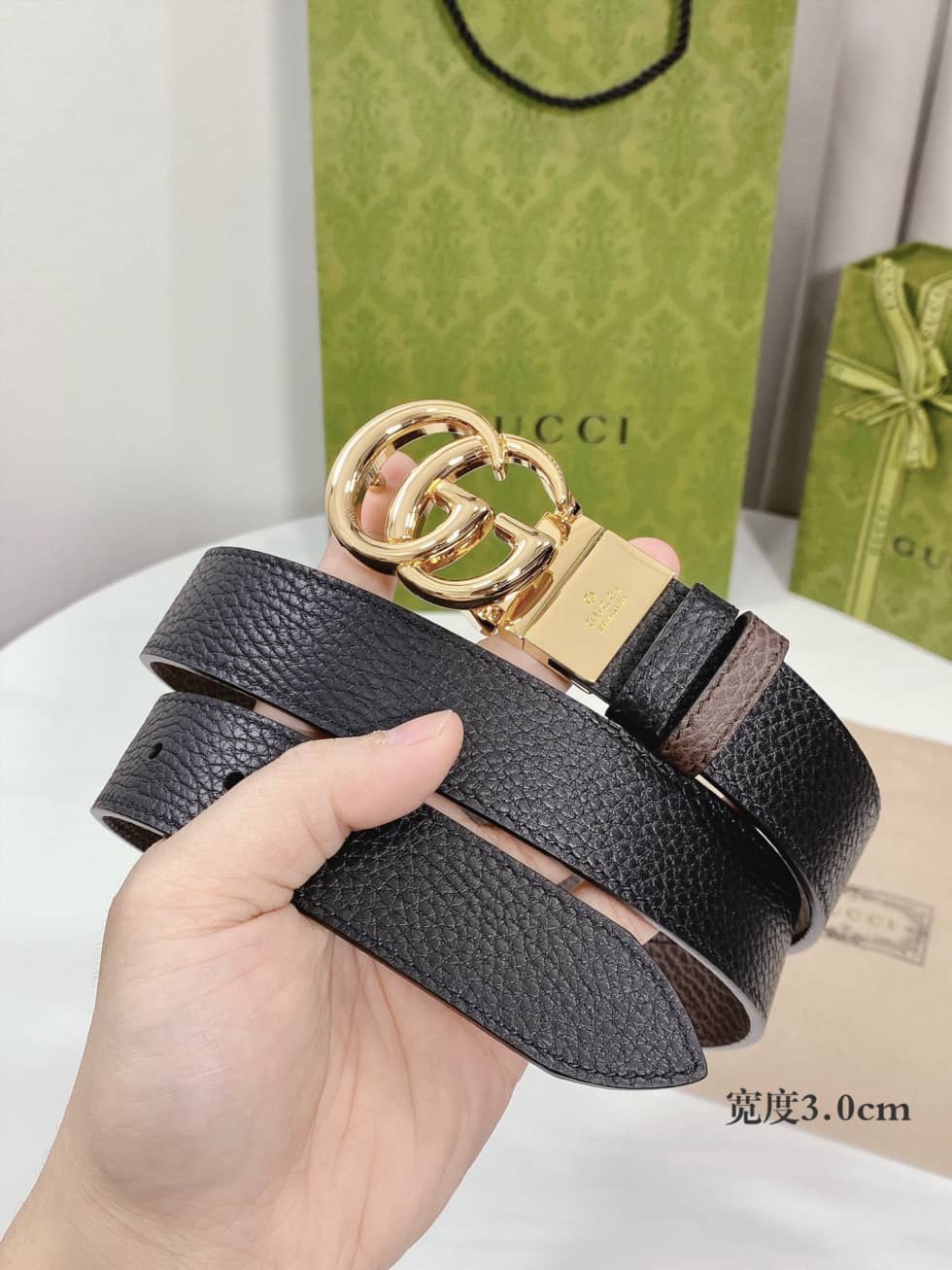 Knockoff Gvc*1 Logo Belt 30mm