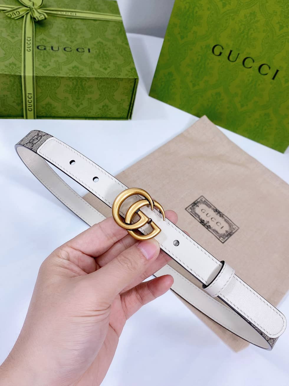 Replica Gvc*1 Buckle Belt 20mm For Lady