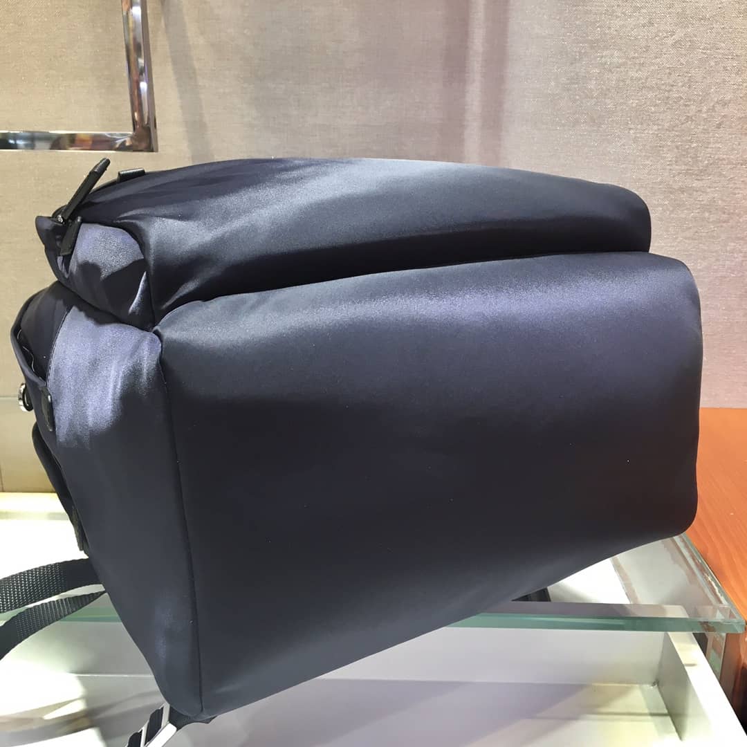 Pra*a Backpack Dupe Nylon Saffiano Leather