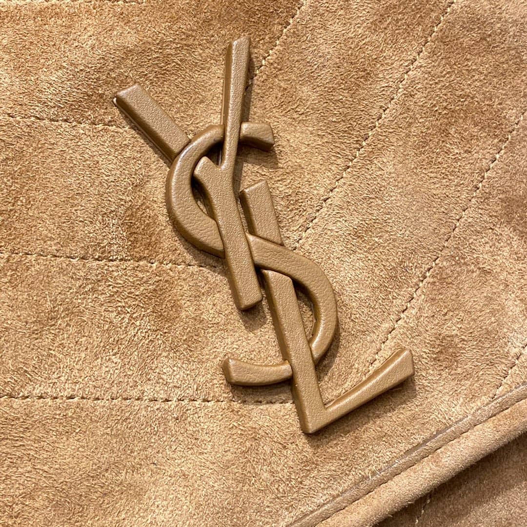 Y51 Dupes Bags Niki Medium In Suede Leather Caramel Bag