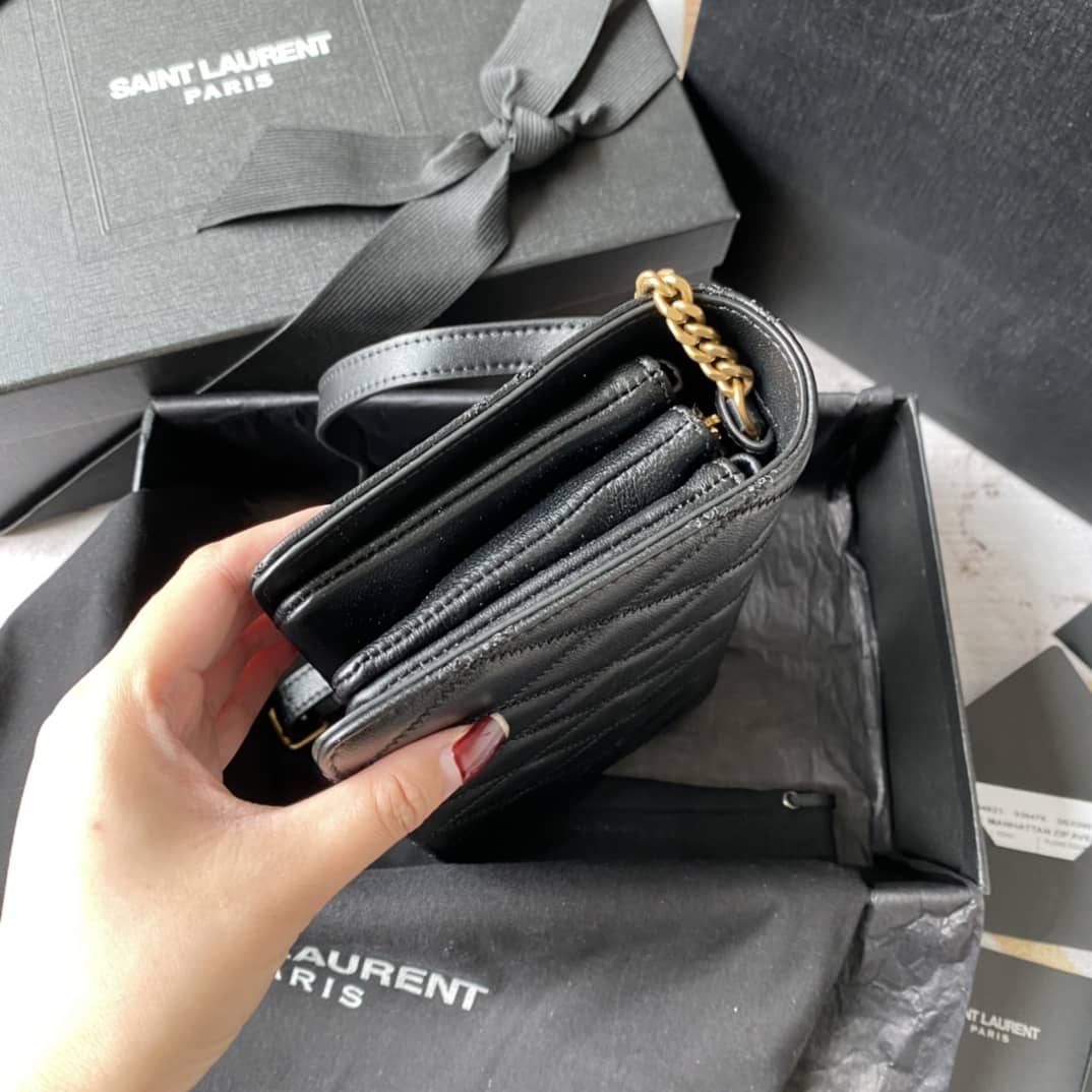 Y51 Dupes Bags Sa1nt Lau*nt Y51 Replica Pouch Shoulder Bag