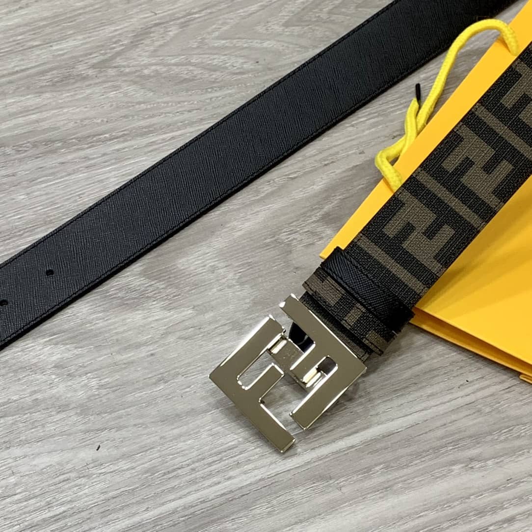 Fake F**di Logo Belt 39mm