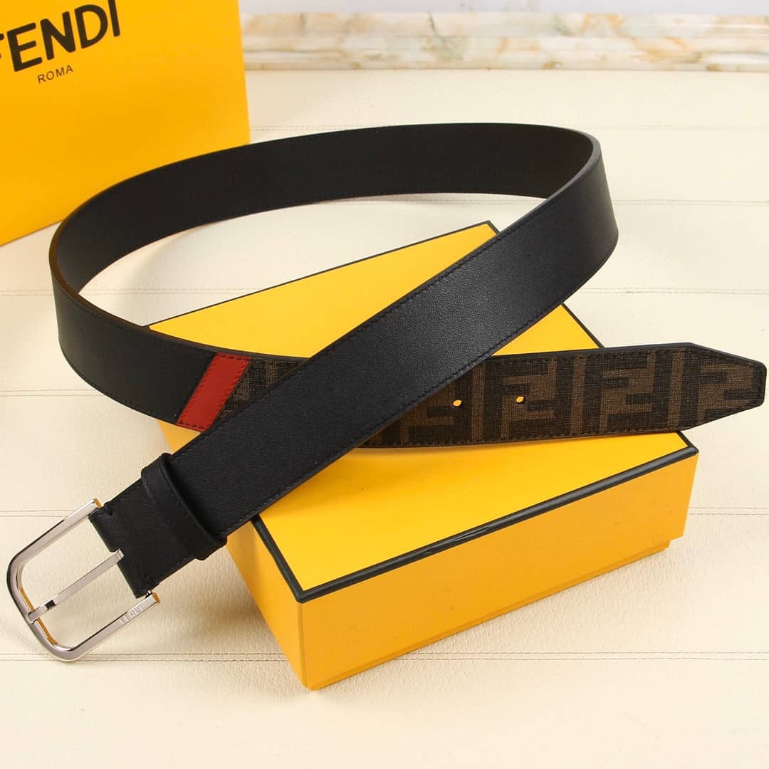 Fake F**di Logo Belt 38mm