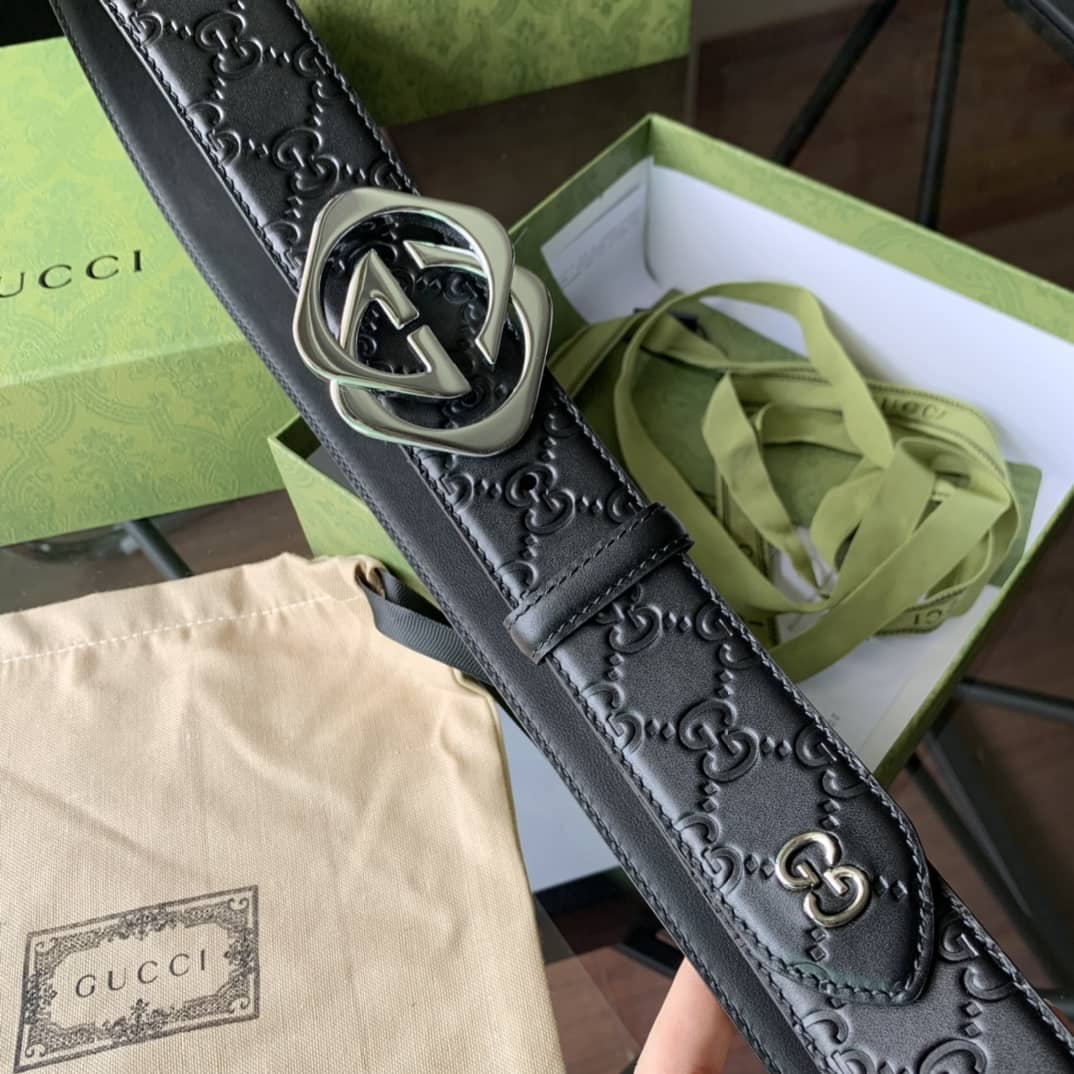 Fake Gvc*1 Logo Belt 38mm
