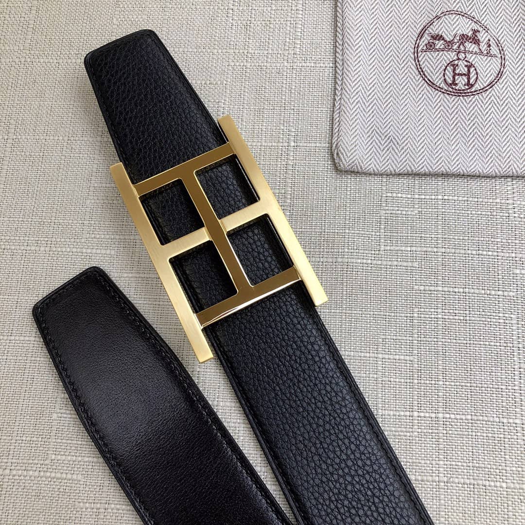 7 Star H**me5 Leather Belt 38mm