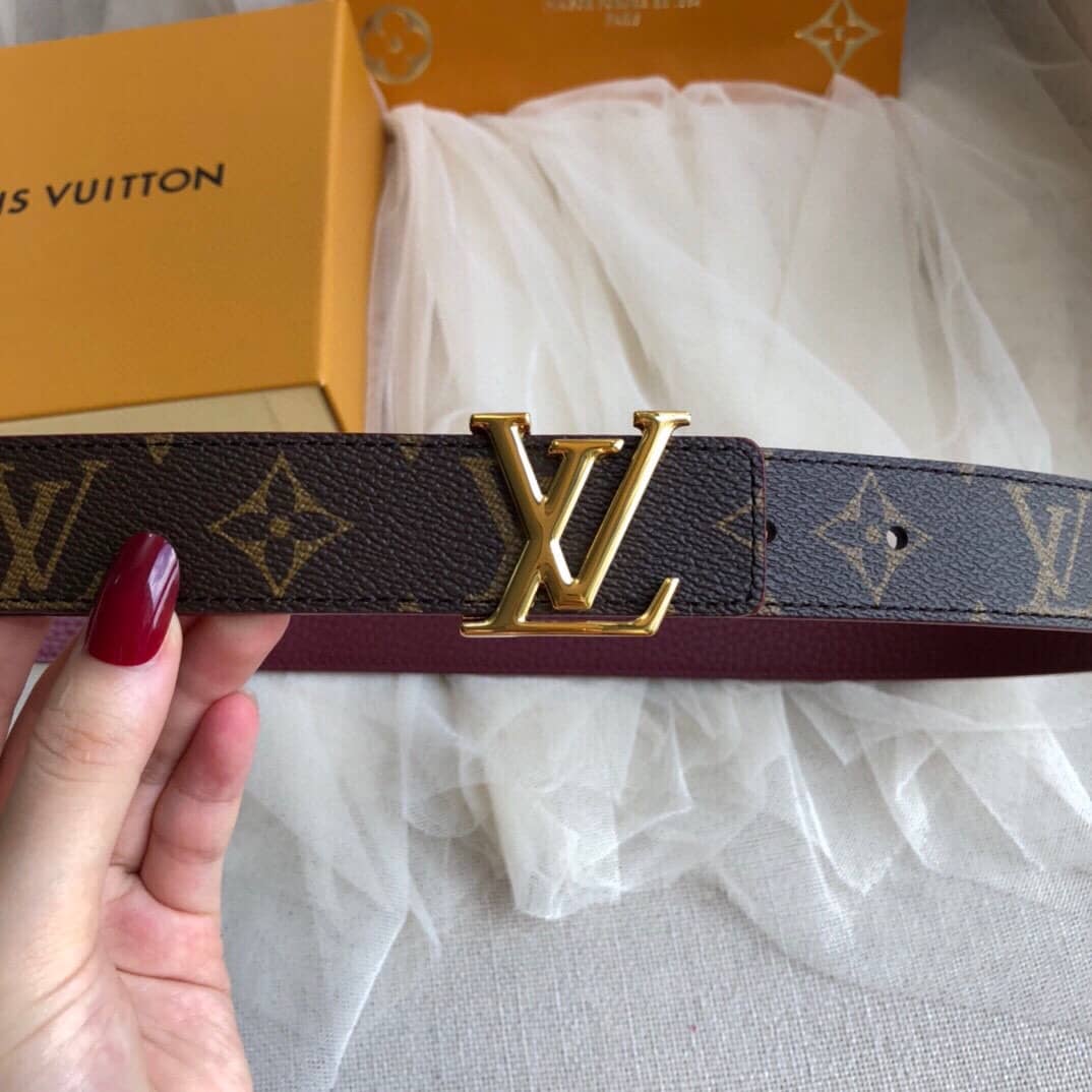 7 Star L0vis Vvtt0n Leather Belt 30mm For Lady